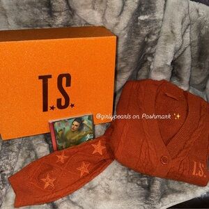 Official Taylor Swift Cardigan LIFE OF A SHOWGIRL Taylor Swift CARDIGAN BOX SET
